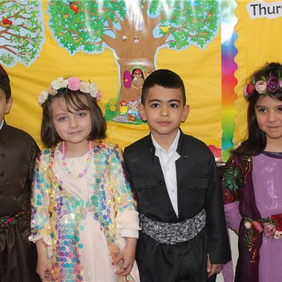 SULEIMANIAH STUDENTS CELEBRATE KURDISH CLOTHES DAY